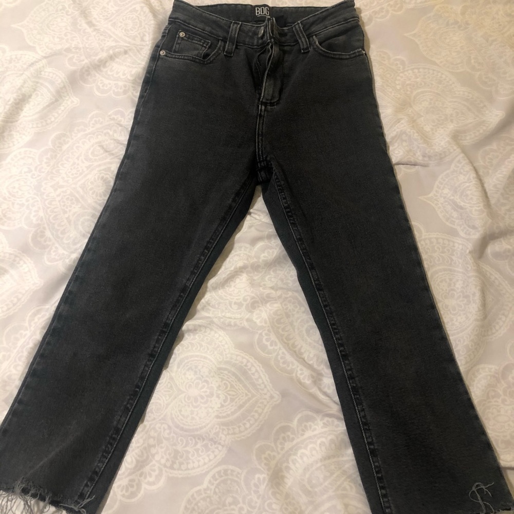 BDG kick flare high-rise cropped